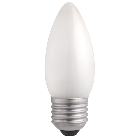 Лампа накаливания B35 240V 60W E27 frosted image