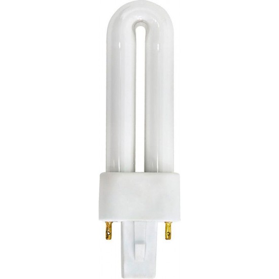 Лампа люминесцентная (ЛЛ) 1U, одноцокольная FERON EST1, T4 9W G23 4000К (белый), 166*31мм фотография