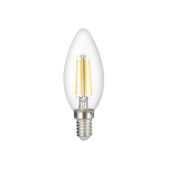 Лампа светодиодная декоративная PLED OMNI C35 6w E14 4000K CL картинка