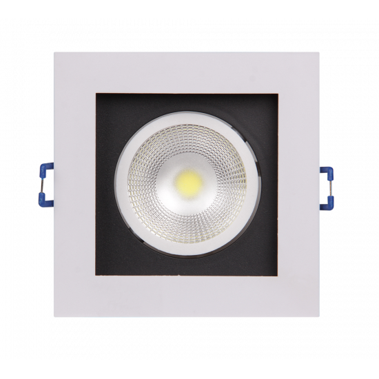 Светильник светодиодный встраиваемый PSP-S211 1x8w 4000K 55° White IP40 картинка