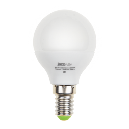 Лампа светодиодная PLED- ECO-G45 5w E14 4000K image